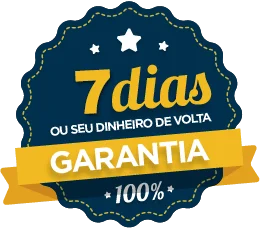 Selo de garantia de 7 dias: seu dinheiro de volta